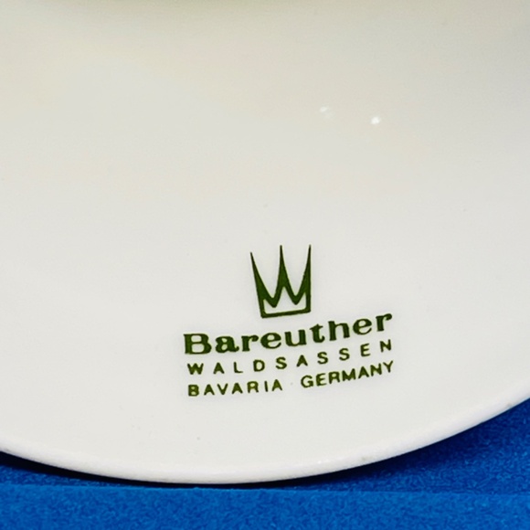 Bareuther Waldsassen Bavaria Germany Floral Bell w Rose Handle for Danbury Mint - Picture 8 of 9